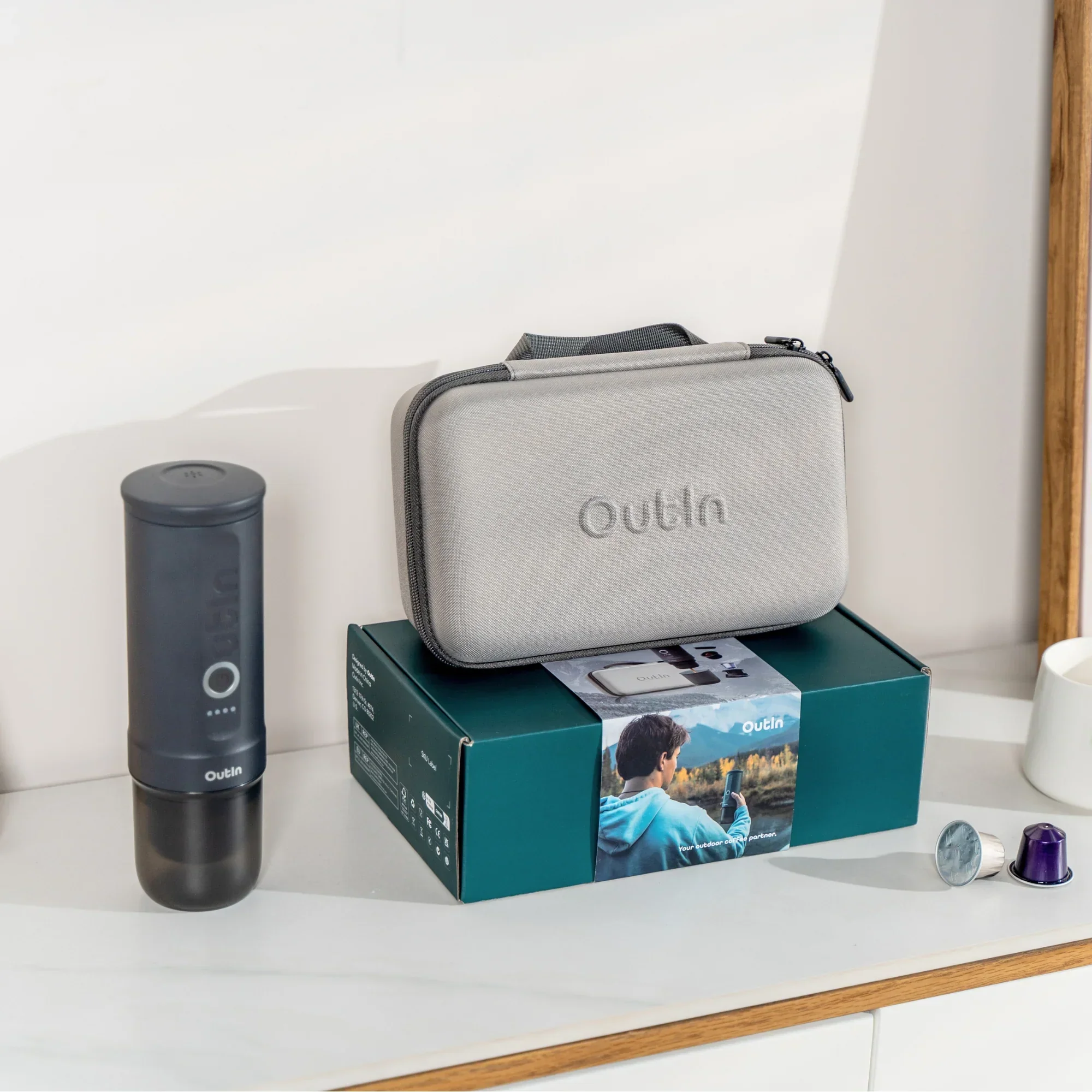 Traveler Espresso Gift Set (Space Grey) - Image 7