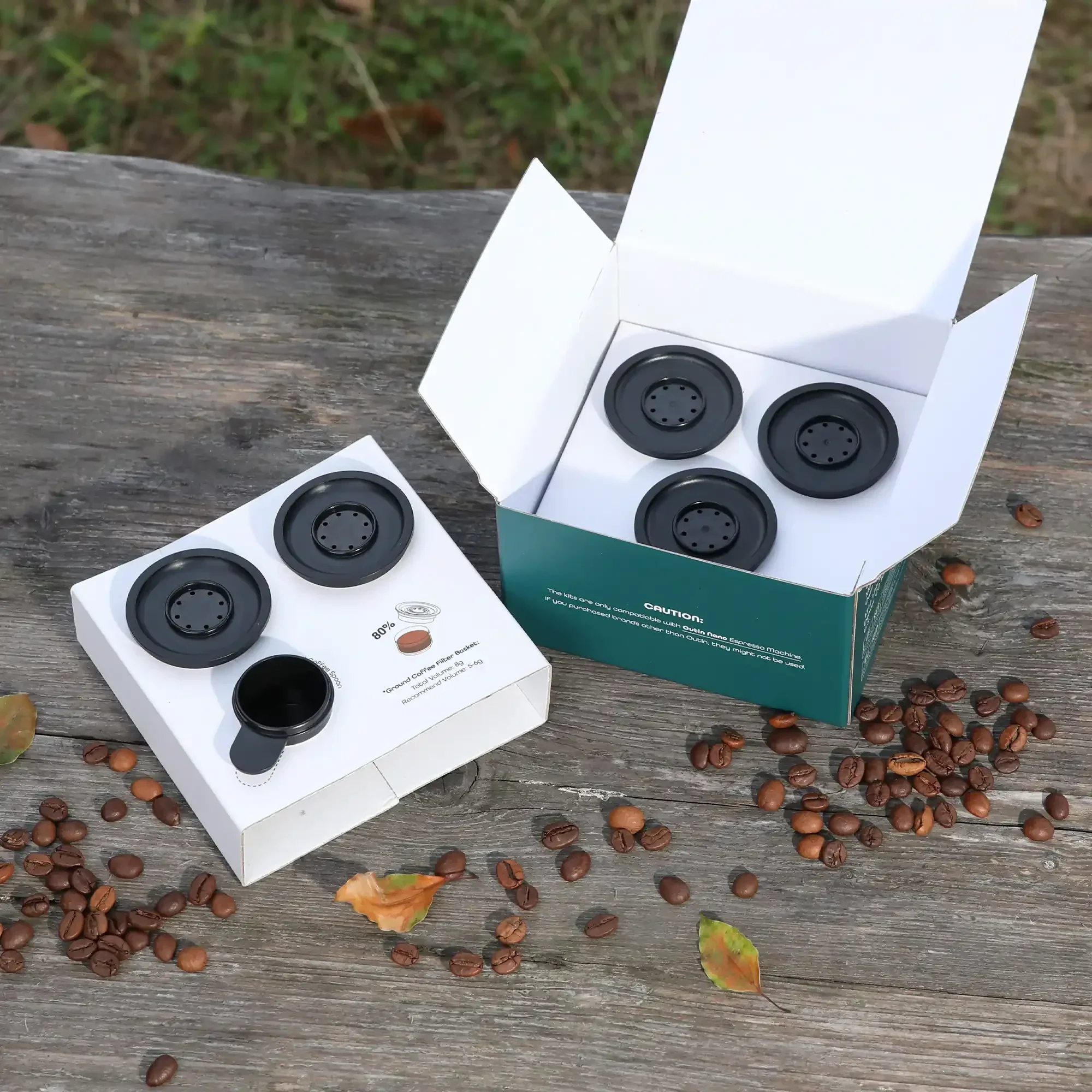 Nano Portable Espresso Machine Filter Baskets Kit (6g-8g) - Image 6