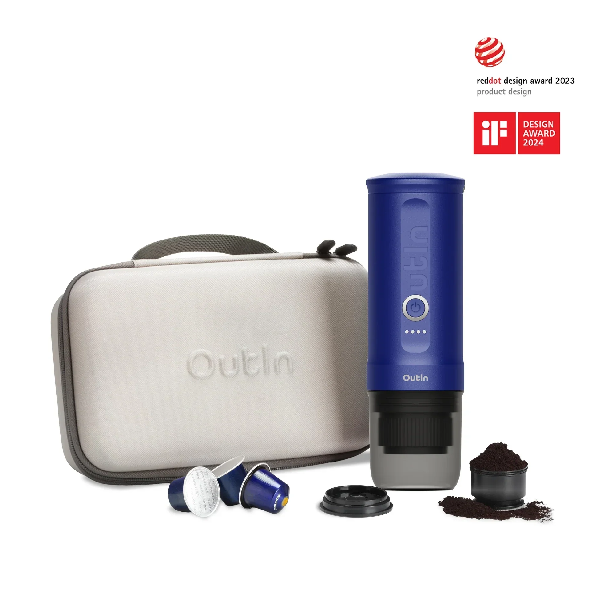 Nano Portable Espresso Machine Set (Ocean Blue) - Image 3