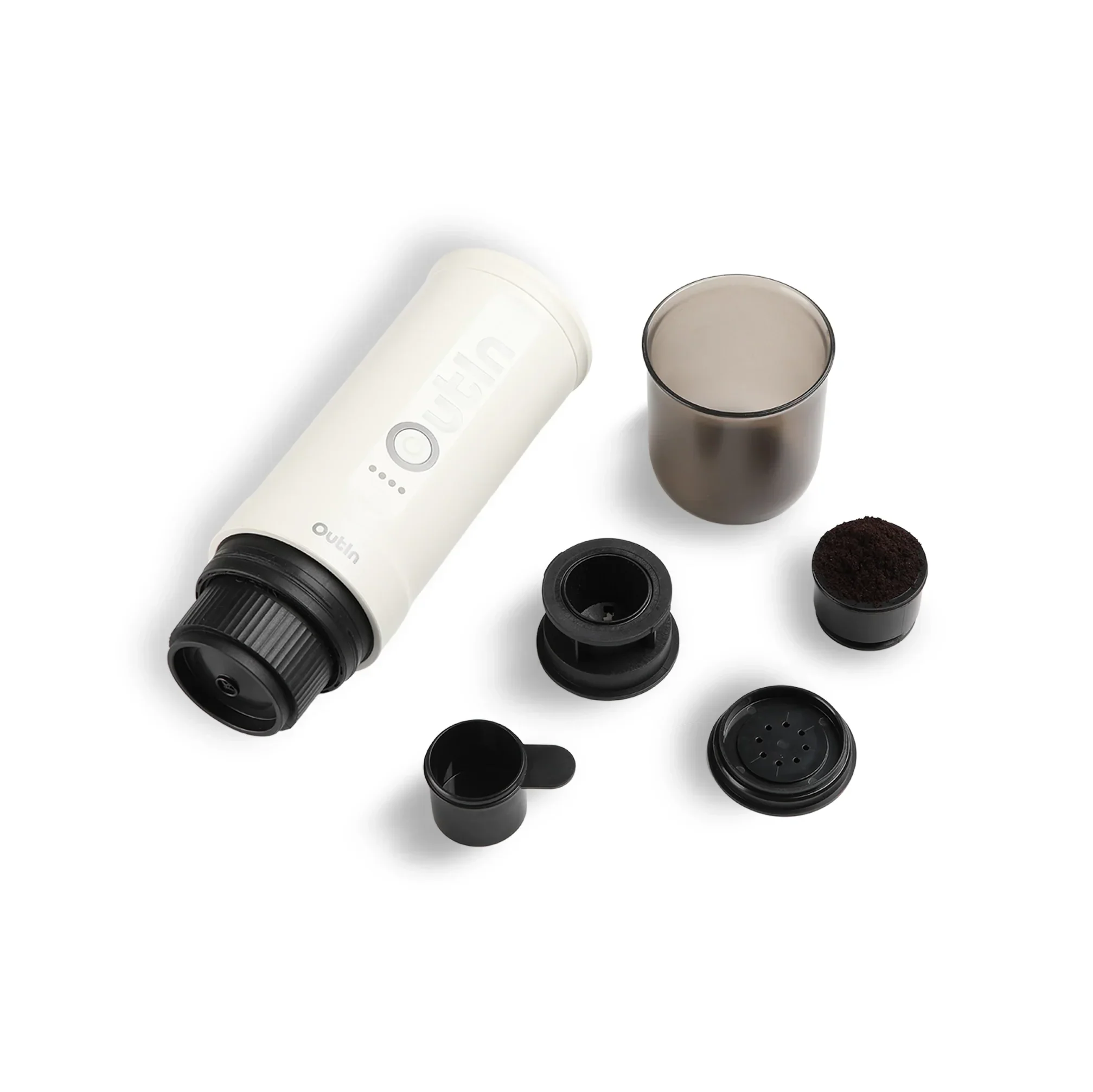Nano Portable Espresso Machine (Pearl White) - Image 3