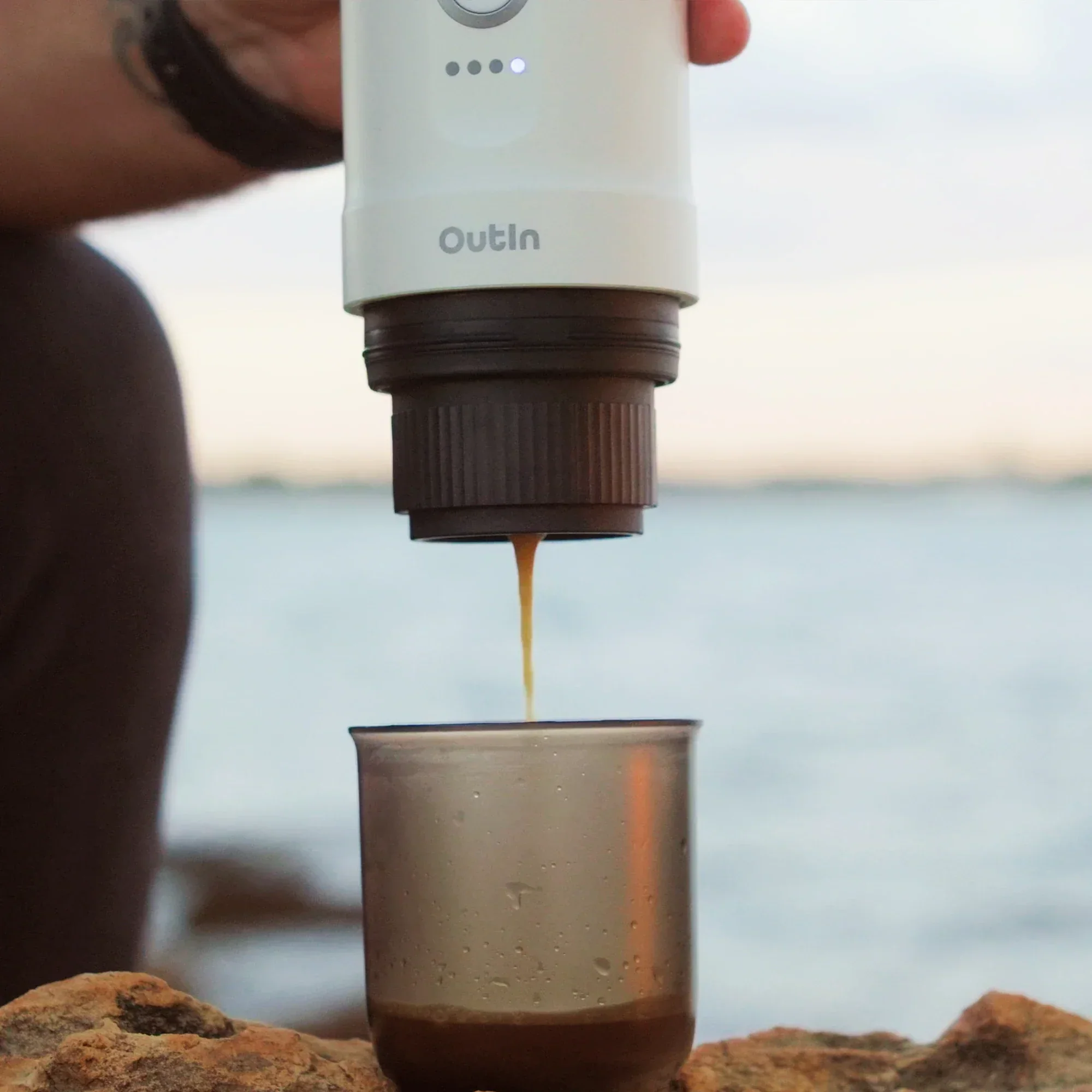 Nano Portable Espresso Machine (Pearl White) - Image 8