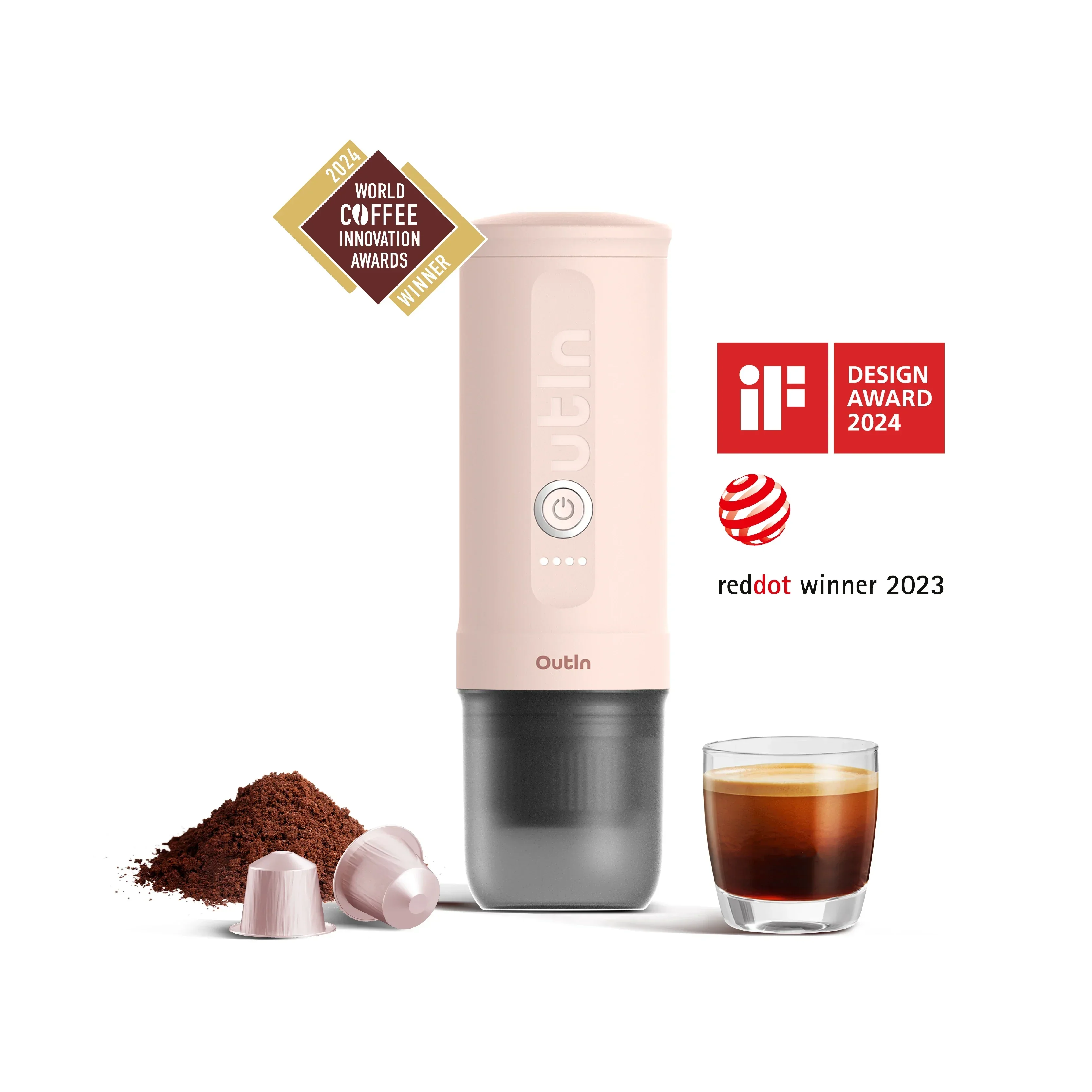 Nano Portable Espresso Machine (Rose Quartz) X BCRF - Image 3