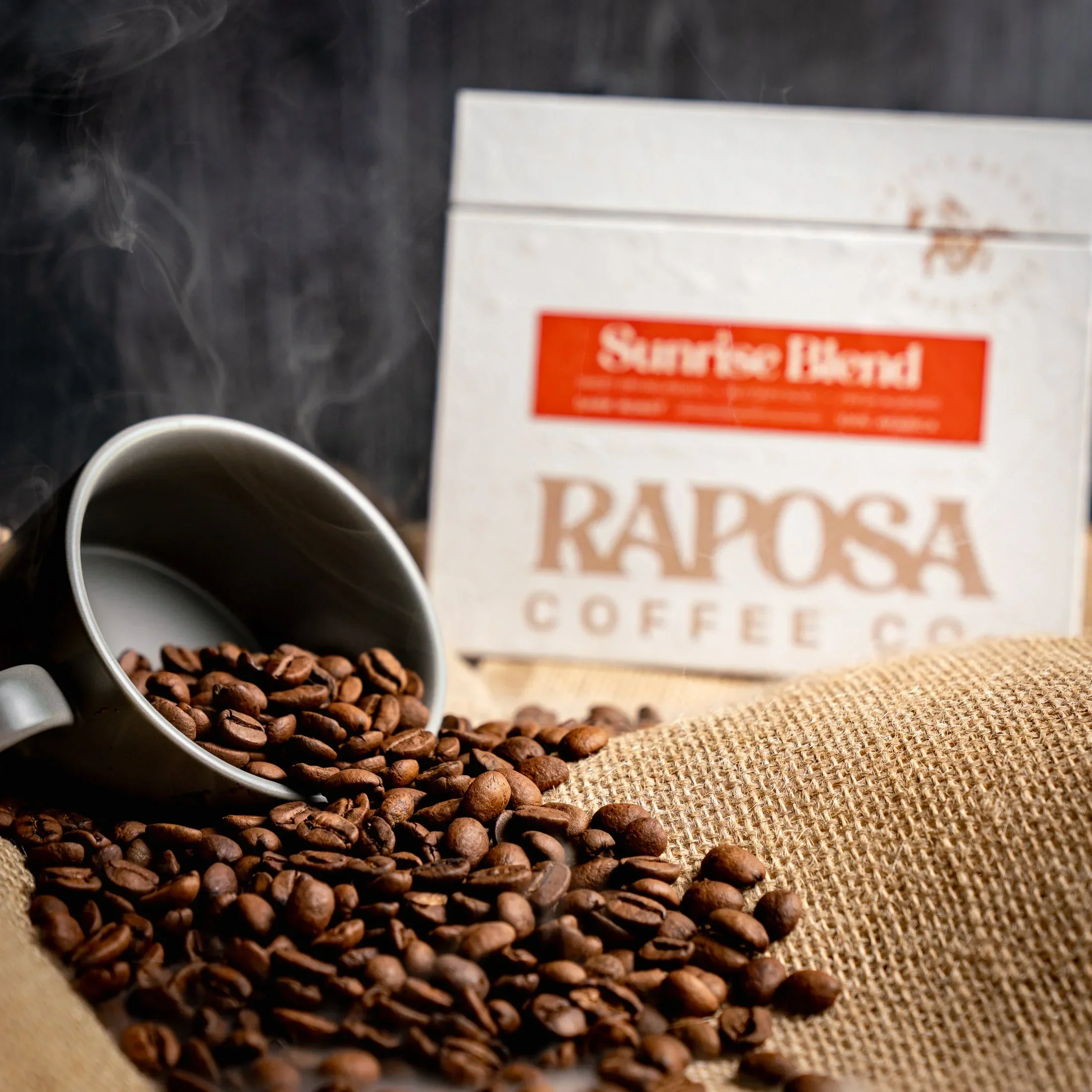 Sunrise Blend | Dark Roasted Whole Specialty Coffee Beans - Image 2